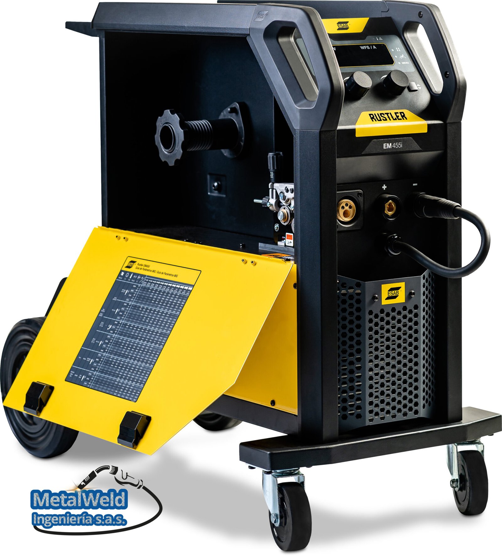 EQUIPO ESAB RUSTLER EM 455i - Metalweld Ingeniería SAS